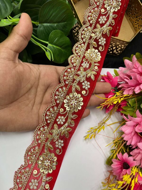 Cutdana Designer Lace(Per Mtr)